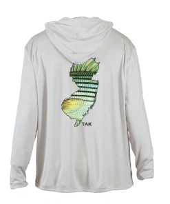 TAK Waterman Apparel NJ Striper Solar Tech L/S Hoody