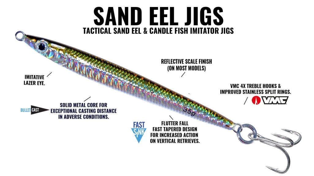 Hogy Sand Eel Jig 3 Hogy Sand Eel Jig