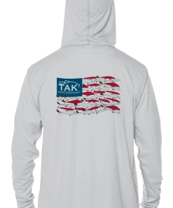 TAK Waterman Solar Protection Youth American Lure Flag Solar Tech L/S Hoody