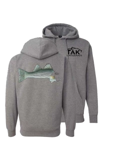 TAK Waterman Apparel Massachusetts Striper Hoodie