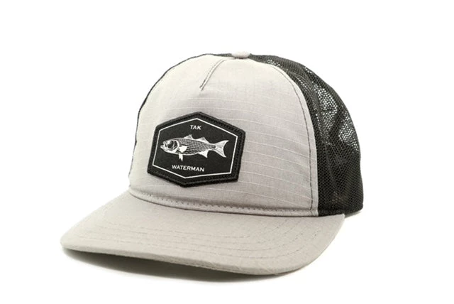 TAK Waterman Hats Wavey Striper Trucker Hat 3 TAK Waterman Hats Wavey Striper Trucker Hat