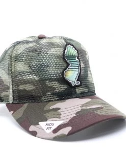 TAK Waterman Hats Youth 360° Mesh Trucker™ NJ Striper