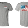 Tak Waterman Cotton Flex® American Lure Flag Tee Apparel