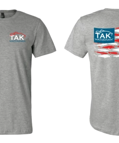 Tak Waterman Cotton Flex® American Lure Flag Tee Apparel