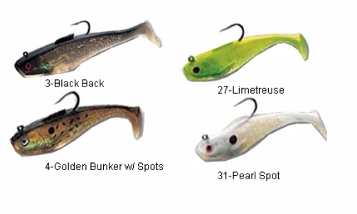 Tsunami Swim Shad Lures 3 Tsunami Swim Shad Lures