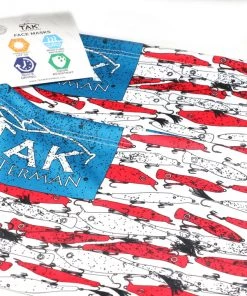 TAK Waterman Solar Performance American Lure Face Gaiter Solar Protection