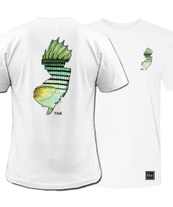 TAK Waterman Apparel Cotton Flex® NJ Striper Tee